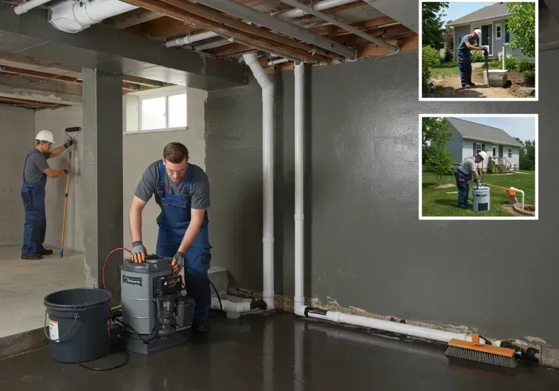 Basement Waterproofing and Flood Prevention process in Bluffdale, UT